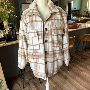 Hurley Women’s Plaid Jacket